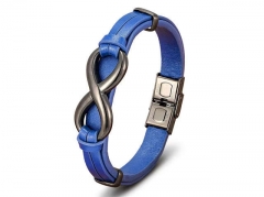 HY Wholesale Leather Bracelets Jewelry Popular Leather Bracelets-HY0130B387