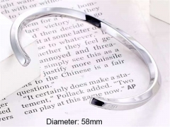 HY Wholesale Bangle Stainless Steel 316L Jewelry Bangle-HY0041B075