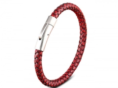 HY Wholesale Leather Bracelets Jewelry Popular Leather Bracelets-HY0130B076