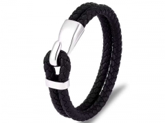 HY Wholesale Leather Bracelets Jewelry Popular Leather Bracelets-HY0120B111