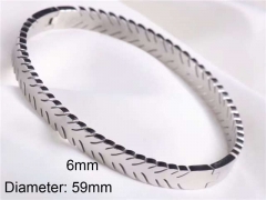 HY Wholesale Bangle Stainless Steel 316L Jewelry Bangle-HY0122B043