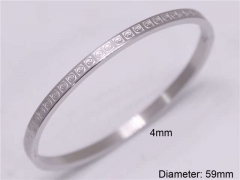 HY Wholesale Bangle Stainless Steel 316L Jewelry Bangle-HY0122B331