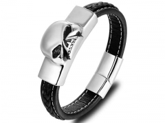 HY Wholesale Leather Bracelets Jewelry Popular Leather Bracelets-HY0120B247