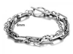 HY Wholesale Bracelets Jewelry 316L Stainless Steel Jewelry Bracelets-HY0132B103