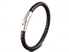 HY Wholesale Leather Bracelets Jewelry Popular Leather Bracelets-HY0130B041