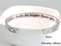 HY Wholesale Bangle Stainless Steel 316L Jewelry Bangle-HY0128B154