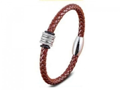 HY Wholesale Leather Bracelets Jewelry Popular Leather Bracelets-HY0130B148