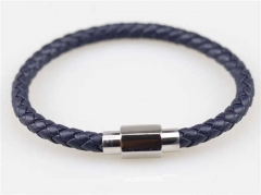 HY Wholesale Leather Bracelets Jewelry Popular Leather Bracelets-HY0129B174