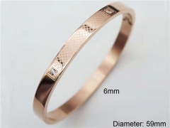 HY Wholesale Bangle Stainless Steel 316L Jewelry Bangle-HY0122B430