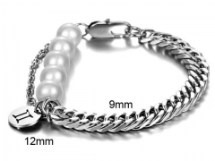 HY Wholesale Bracelets Jewelry 316L Stainless Steel Jewelry Bracelets-HY0132B106