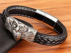 HY Wholesale Leather Bracelets Jewelry Popular Leather Bracelets-HY0130B458