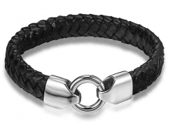 HY Wholesale Leather Bracelets Jewelry Popular Leather Bracelets-HY0130B252