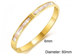 HY Wholesale Bangle Stainless Steel 316L Jewelry Bangle-HY0016D041