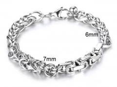 HY Wholesale Bracelets Jewelry 316L Stainless Steel Jewelry Bracelets-HY0132B073