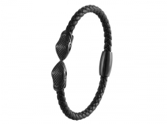 HY Wholesale Leather Bracelets Jewelry Popular Leather Bracelets-HY0120B174