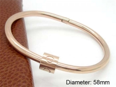 HY Wholesale Bangle Stainless Steel 316L Jewelry Bangle-HY0041B396