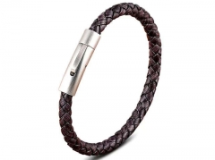 HY Wholesale Leather Bracelets Jewelry Popular Leather Bracelets-HY0130B044