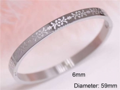 HY Wholesale Bangle Stainless Steel 316L Jewelry Bangle-HY0122B311