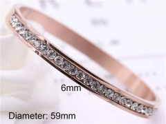 HY Wholesale Bangle Stainless Steel 316L Jewelry Bangle-HY0122B037