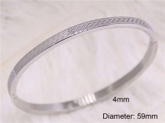 HY Wholesale Bangle Stainless Steel 316L Jewelry Bangle-HY0122B281