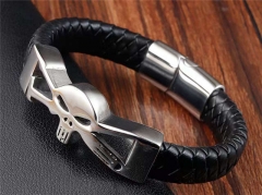 HY Wholesale Leather Bracelets Jewelry Popular Leather Bracelets-HY0133B211