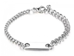 HY Wholesale Bracelets Jewelry 316L Stainless Steel Jewelry Bracelets-HY0132B038