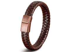 HY Wholesale Leather Bracelets Jewelry Popular Leather Bracelets-HY0130B094