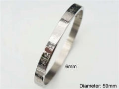 HY Wholesale Bangle Stainless Steel 316L Jewelry Bangle-HY0122B471