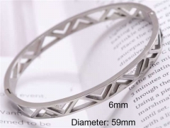 HY Wholesale Bangle Stainless Steel 316L Jewelry Bangle-HY0122B257