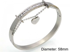 HY Wholesale Bangle Stainless Steel 316L Jewelry Bangle-HY0041B140