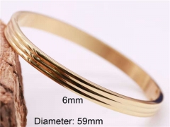 HY Wholesale Bangle Stainless Steel 316L Jewelry Bangle-HY0122B031