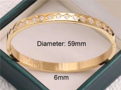 HY Wholesale Bangle Stainless Steel 316L Jewelry Bangle-HY0122B059