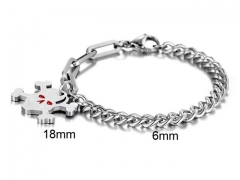 HY Wholesale Bracelets Jewelry 316L Stainless Steel Jewelry Bracelets-HY0132B044