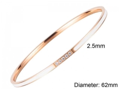 HY Wholesale Bangle Stainless Steel 316L Jewelry Bangle-HY0016D070