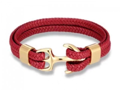 HY Wholesale Leather Bracelets Jewelry Popular Leather Bracelets-HY0135B170