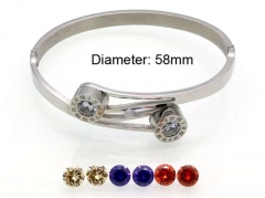 HY Wholesale Bangle Stainless Steel 316L Jewelry Bangle-HY0041B181