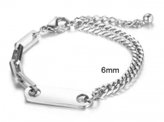 HY Wholesale Bracelets Jewelry 316L Stainless Steel Jewelry Bracelets-HY0132B072