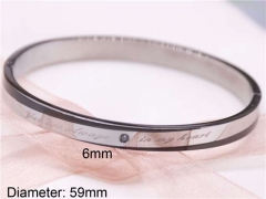 HY Wholesale Bangle Stainless Steel 316L Jewelry Bangle-HY0122B124