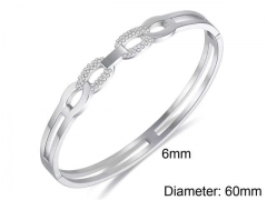 HY Wholesale Bangle Stainless Steel 316L Jewelry Bangle-HY0016D049