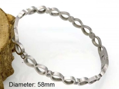 HY Wholesale Bangle Stainless Steel 316L Jewelry Bangle-HY0041B175