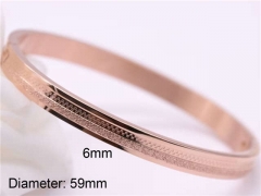 HY Wholesale Bangle Stainless Steel 316L Jewelry Bangle-HY0122B115