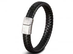 HY Wholesale Leather Bracelets Jewelry Popular Leather Bracelets-HY0130B090