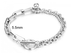 HY Wholesale Bracelets Jewelry 316L Stainless Steel Jewelry Bracelets-HY0132B130