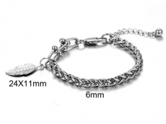 HY Wholesale Bracelets Jewelry 316L Stainless Steel Jewelry Bracelets-HY0132B092