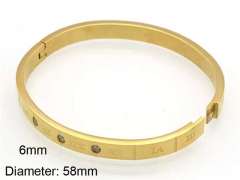 HY Wholesale Bangle Stainless Steel 316L Jewelry Bangle-HY0041B158