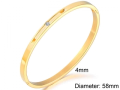 HY Wholesale Bangle Stainless Steel 316L Jewelry Bangle-HY0016D004
