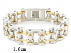 HY Wholesale Bracelets Jewelry 316L Stainless Steel Jewelry Bracelets-HY0058B202