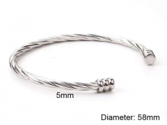 HY Wholesale Bangle Stainless Steel 316L Jewelry Bangle-HY0128B016