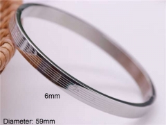 HY Wholesale Bangle Stainless Steel 316L Jewelry Bangle-HY0122B409