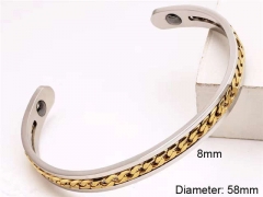 HY Wholesale Bangle Stainless Steel 316L Jewelry Bangle-HY0128B149